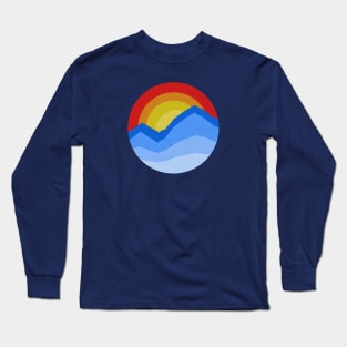 mountain circle Long Sleeve T-Shirt